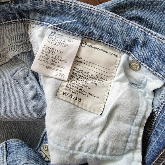 AG Jeans Stevie Ankle Size 27R - Picture 5 of 5